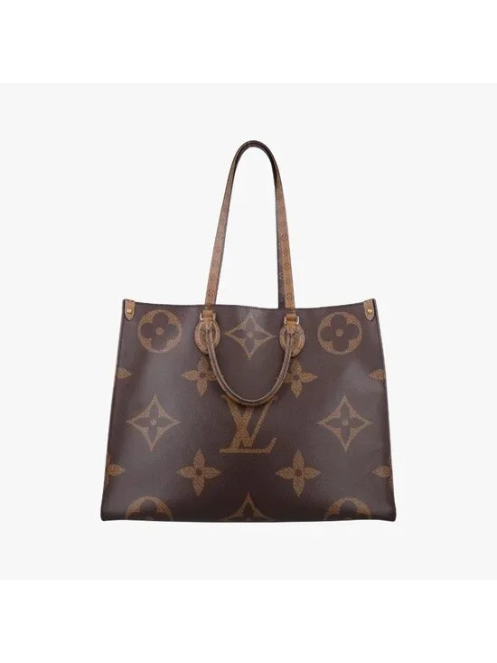Louis Vuitton On The Go GM Monogram Brown Canvas Tote