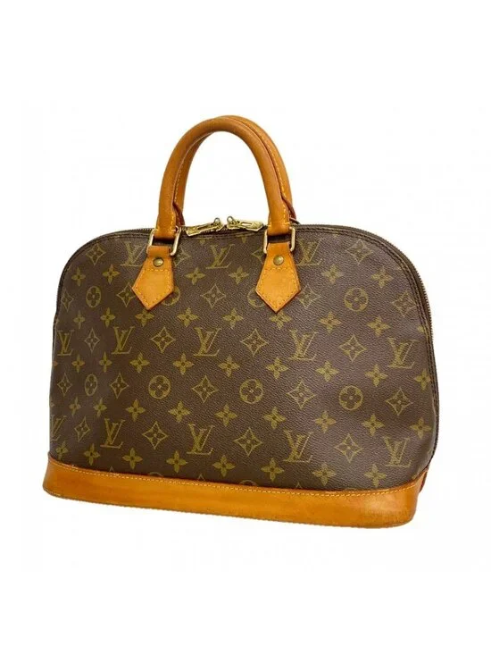 Louis Vuitton Handbag Monogram Alma Brown