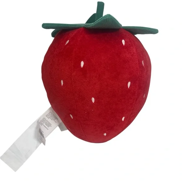 Lightweight Eye-catching Strawberry Plush Doll Strawberry Pillow Birthday Gift