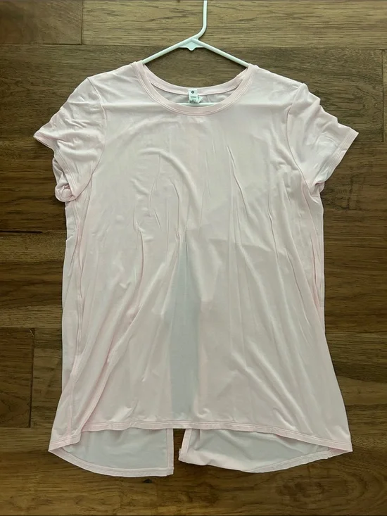 lululemon athletica Light Pink Short Sleeve Tee