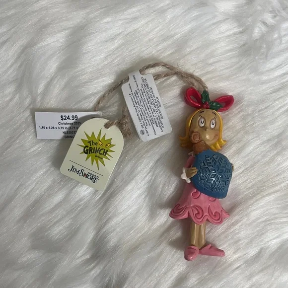 NWT The Grinch Cindy Lou Christmas Tree Ornament
