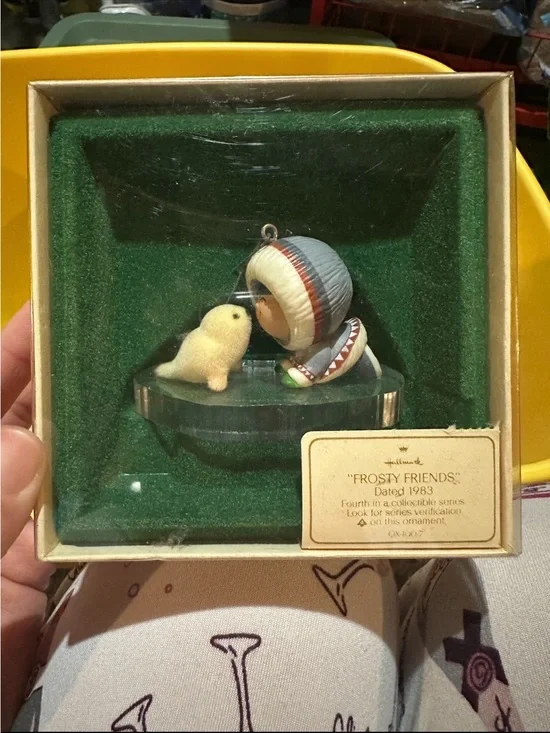 Vintage Hallmark Frosty Friends Ornament 1983 #4