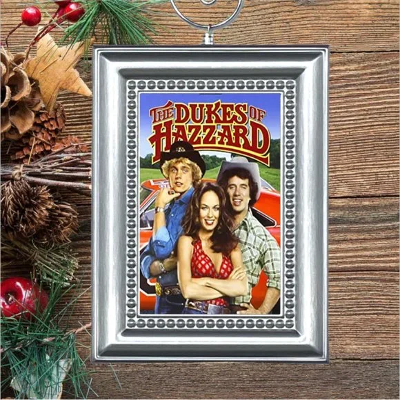 The Dukes of Hazzard Retro Nostalgic‎ Christmas Tree Ornament