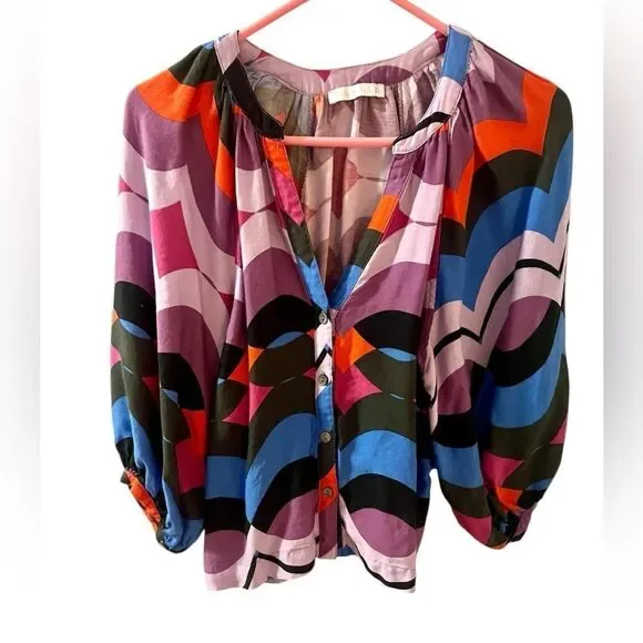 Karlie Colorful Blouse
