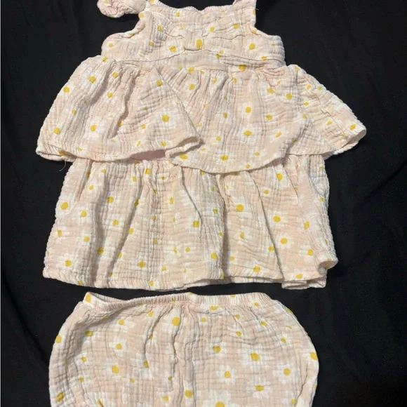 Adorable Pink and Yellow Kids Outfit