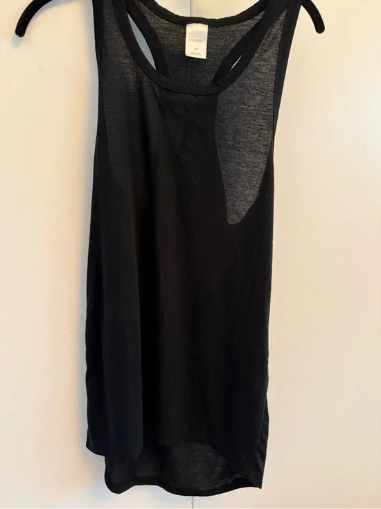 Xhilaration Black Racerback Tank Dress
