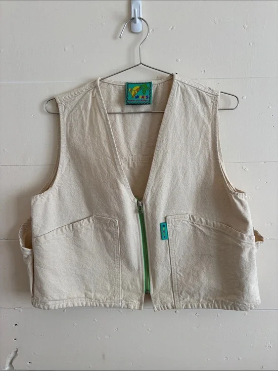 Meals Work Vest - Flour - XS