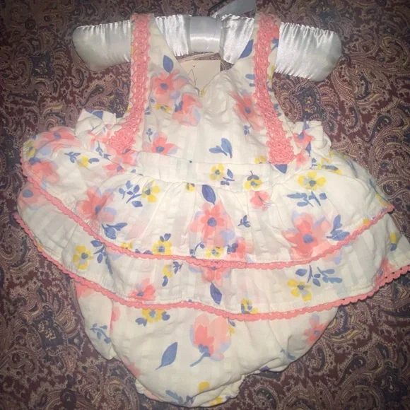 Joie Floral Ruffle Diaper Cover