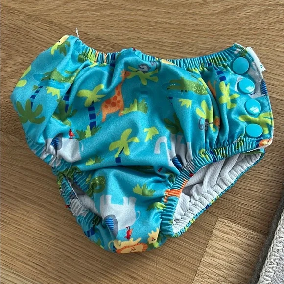 iPlay - Colorful Jungle Print Kids Diaper Cover