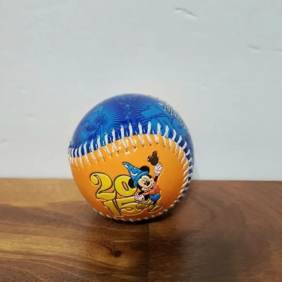2015 Disneyland‎ Resort Mickey Mouse Baseball Disney Pixar Orange Blue
