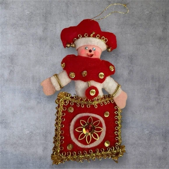 Vintage Felt and Sequin 