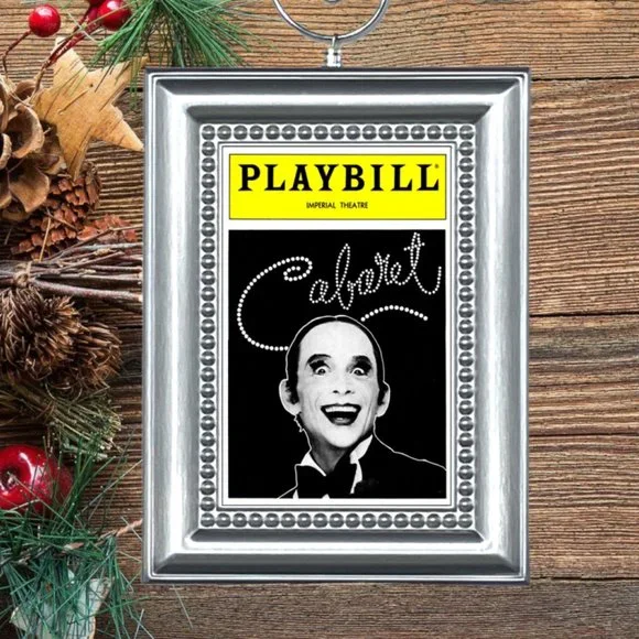 Cabaret Broadway Musical‎ Playbill Christmas Tree Ornament