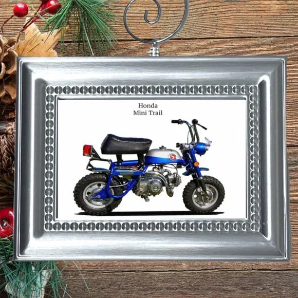 1969 Honda Z50 Mini Trail Iconic Motorbike Motorcycle Christmas Tree Ornament‎