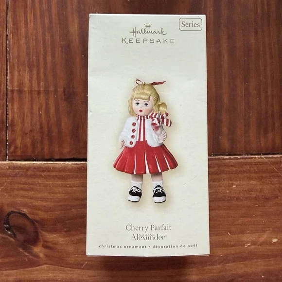 2007 Hallmark Keepsake Ornament CHERRY PARFAIT‎ Madame Alexander 12th in Series
