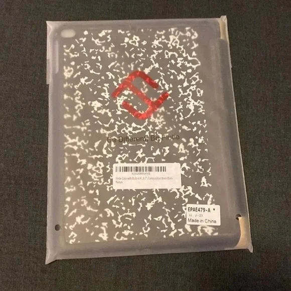 NWT Composition Book Tablet Case 9.7”