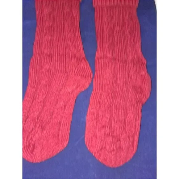 Annak Knit Christmas‎ Stockings Red