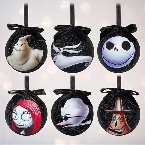 The Nightmare Before Christmas Ornament 6 Piece Set - Holiday 2016 - Jack Sally
