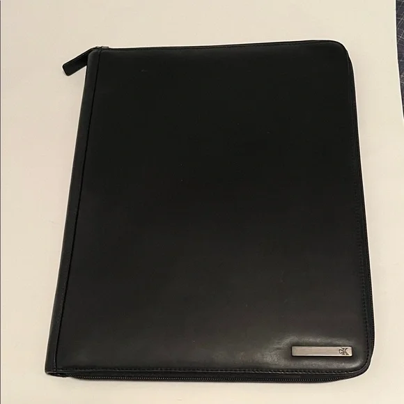 Calvin Klein Black Document Holder