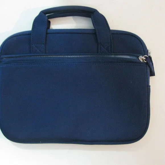 Ipad Case New NWOT Navy Blue Inside Pockets Purse