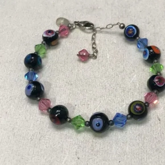 925 Silver Beaded Bracelet