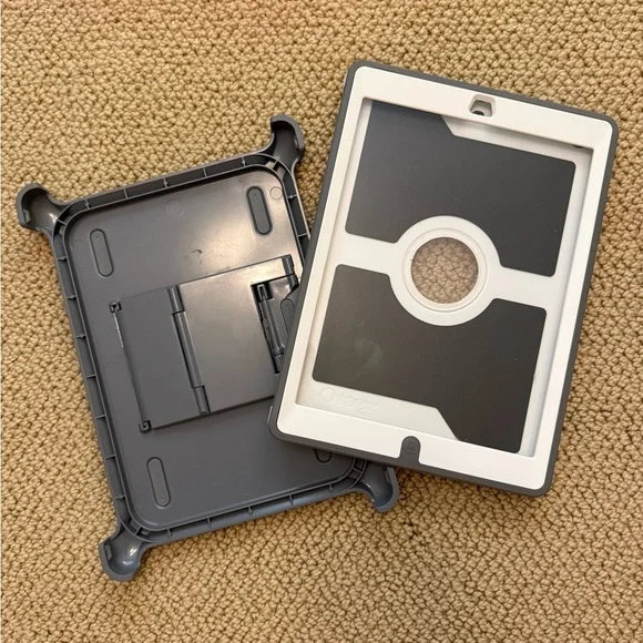 glacier grey ipad air defender case - otterbox!