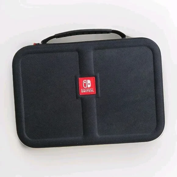 RDS Nintendo Switch Game Traveler Deluxe System Case Black Hard Shell