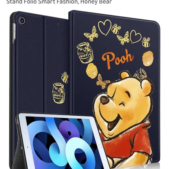 Pooh Tablet Case - Black