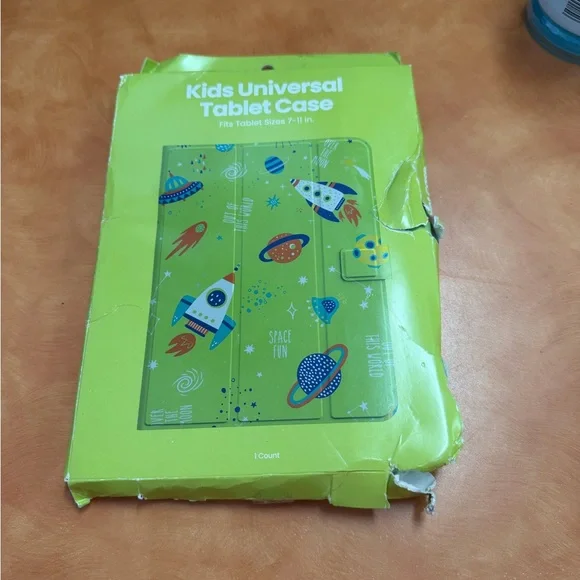 Kids Universal Tablet Case with Space Design