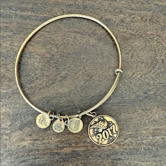 Alex & Ani Disney 2017 Sorcerer Mickey Gold Bracelet