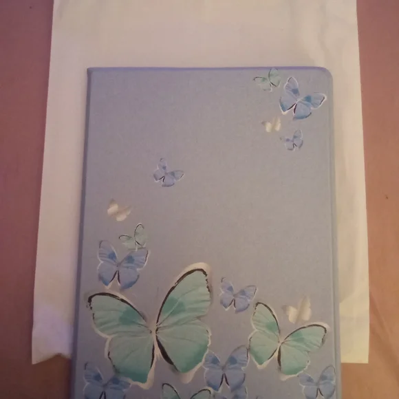 Blue Butterfly Notebook Cover