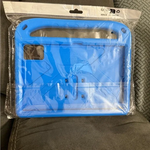 Blue Tablet Case with Handle
