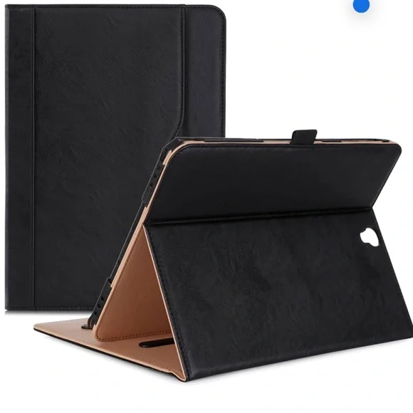ProCase Galaxy Tablet S3 9.7” Case/Stand w Multiple Viewing Angles-Black Leather
