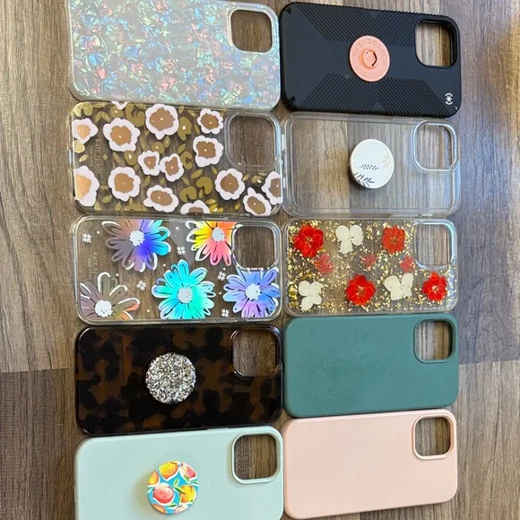 Lot of I phone 12 pro max cases