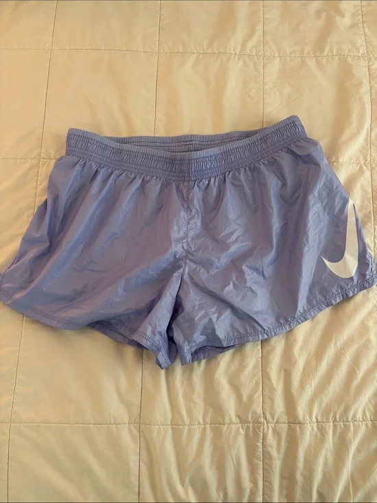 Nike Women's Light Purple Athletic Running Shorts
