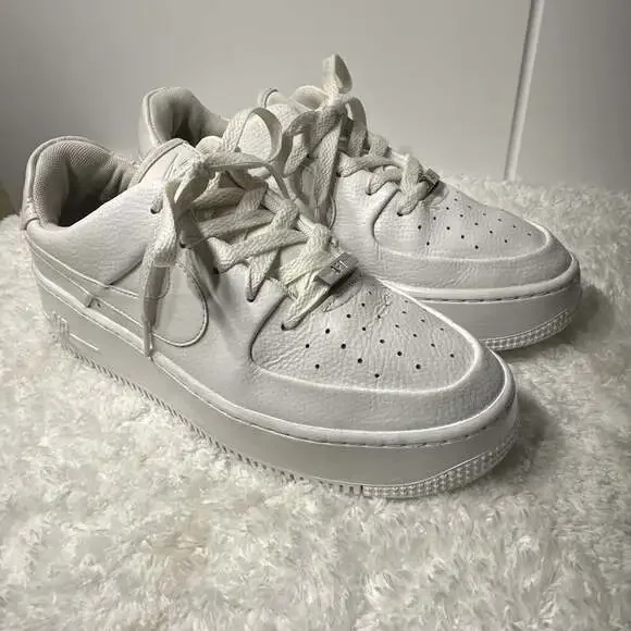 Nike Nike Air Force 1 Sage Low Triple White (Women's)