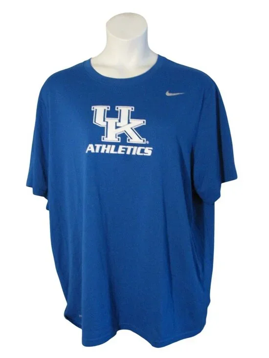 Nike University of Kentucky UK Athletics 3X 3XL Dri-Fit Shirt Tee