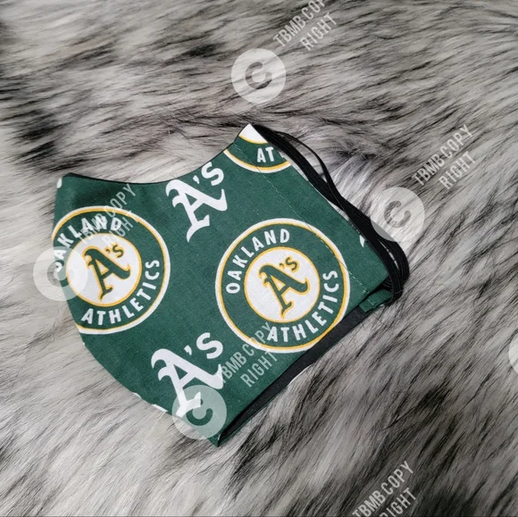 Oakland A's Face Mask Child Size