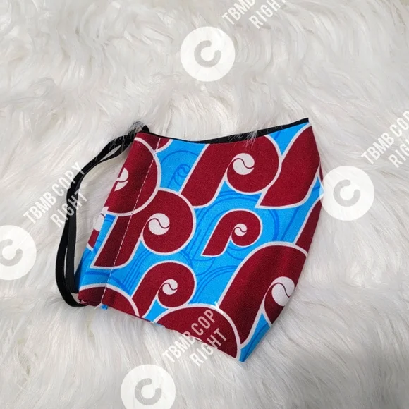 Philadelphia Phillies Face Mask Child Size