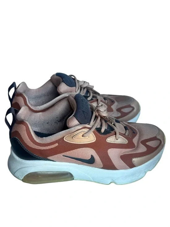 Nike Air Max-style Air 200 Retro Pink Brown Mesh Streetwear Sneakers Women’s 7.5
