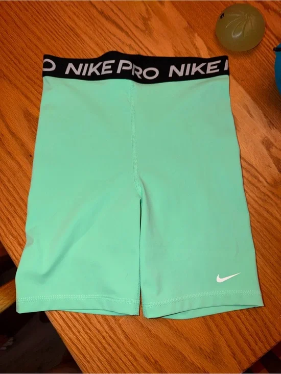 Nike Pro Dri-FIT Bright Green Performance Shorts