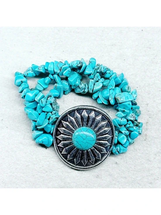 3006u. Dyed Howlite Bracelet Small