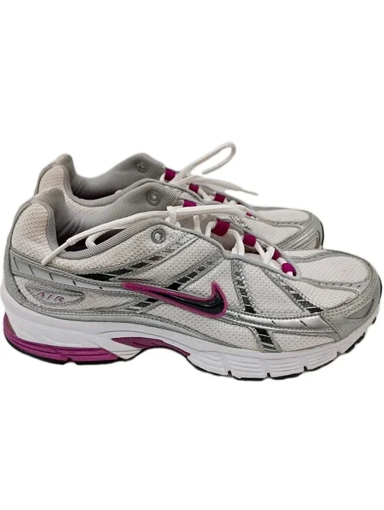 NIKE Air N'sight III BRS 1000 Shoes Womens 9.5 White Low Top Sneakers 318183-101