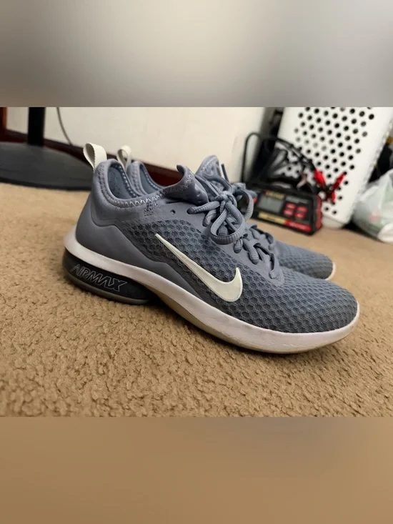 Nike Men’s Air Max Running Shoes - Light Grey/White