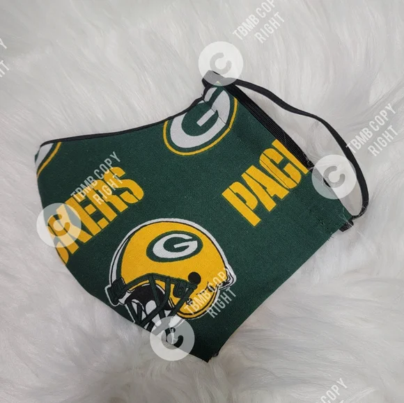 Green Bay Packers Face Mask Child Size