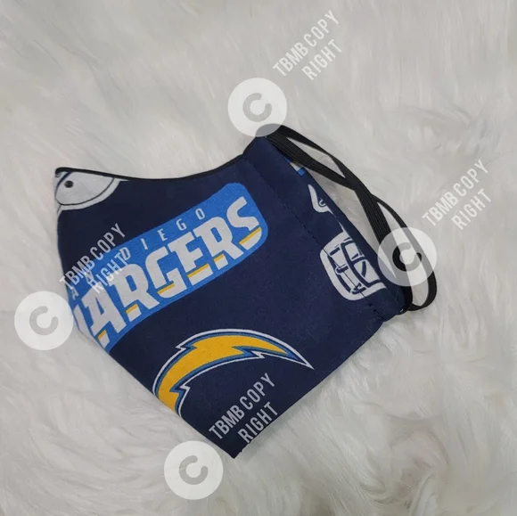 San Diego Chargers Face Mask Child Size