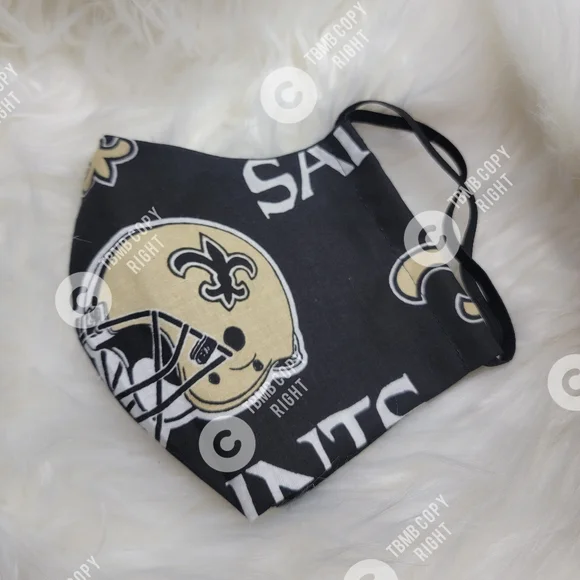 New Orleans Saints Face Mask Child Size