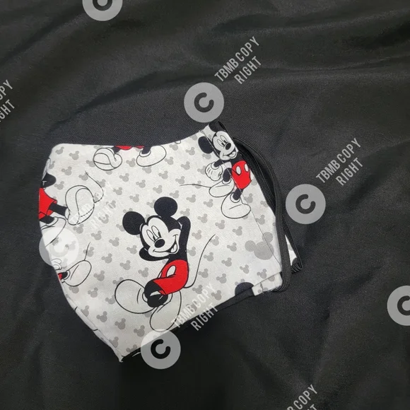Mickey Mouse Face Mask Child Size