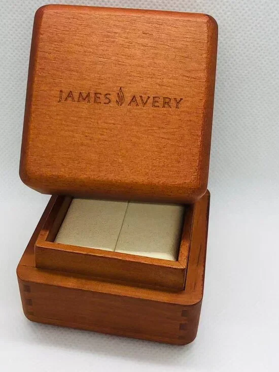 James Avery Signature wooden Ring Boxes