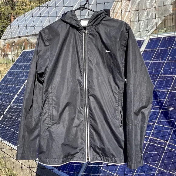 Nike Clima-Fit Windbreaker Hoodie Water Resistant Size S(4-6) Outdoor Sport