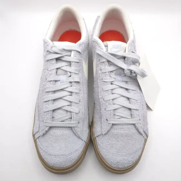 NIKE Sneakers 12 Blazer Low 77 Women’s Suede Gray Vintage Gum Light‎ FQ8060-003